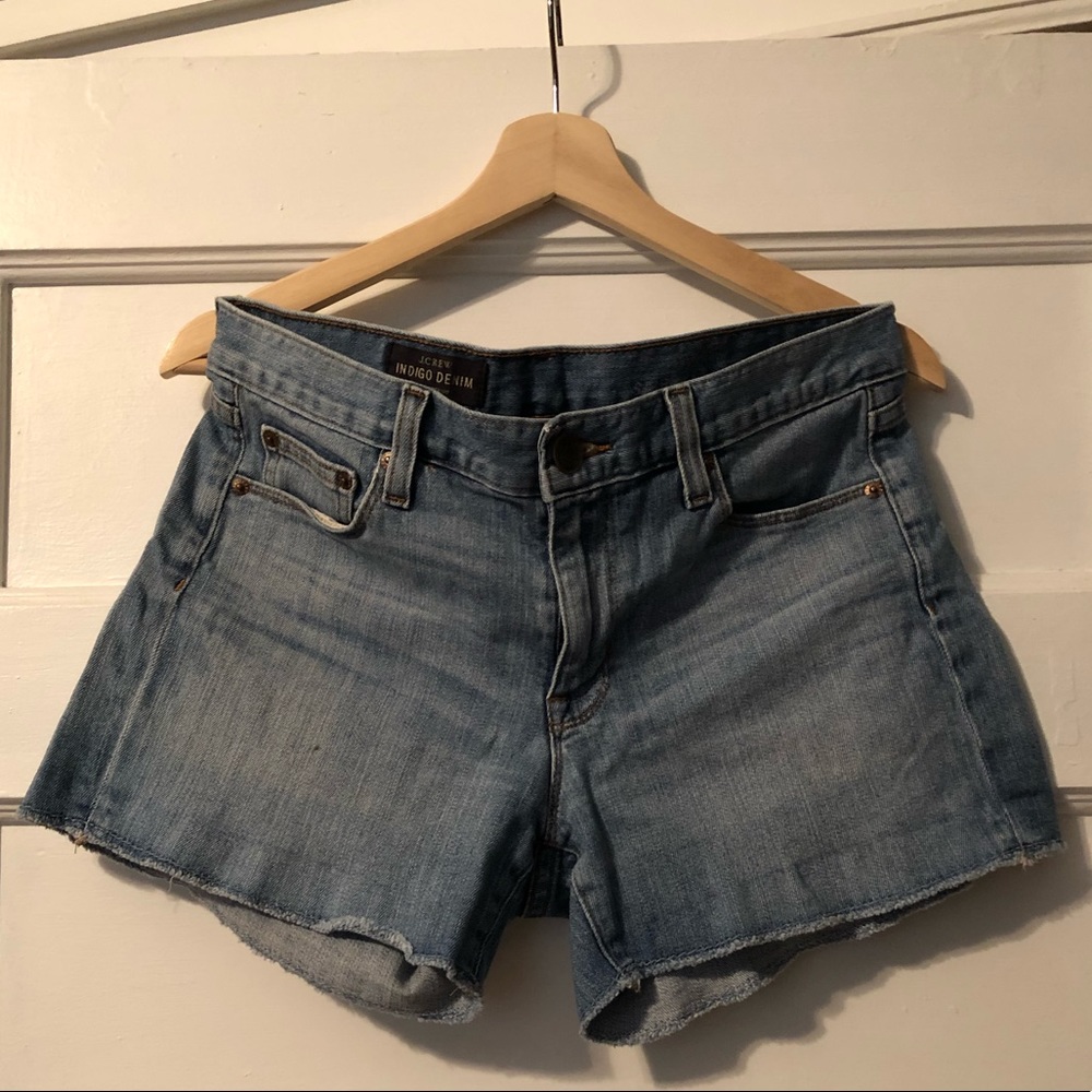J Crew Indigo Denim shorts